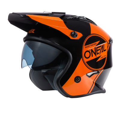 Κράνος μηχανής O'NEAL VOLT CORP BLACK/ORANGE V.24 JET - OPEN FACE